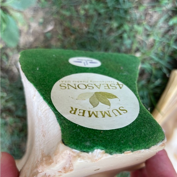 All 4!! Flambro USA 4 Seasons Summer Fall Aut Winter Spring Bust Sculpture - Picture 7 of 10